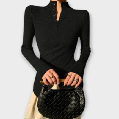 SKYE - Striktrøje i bomuld