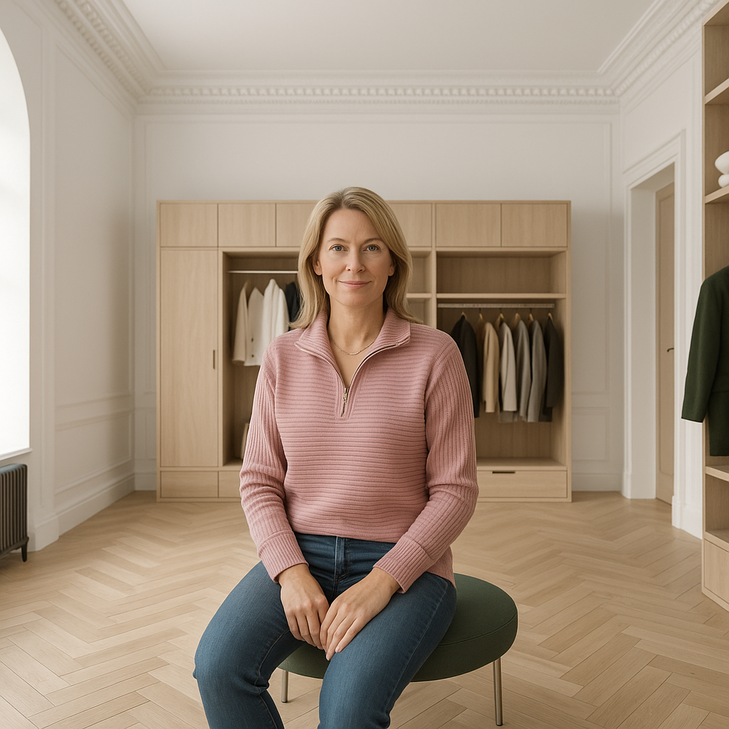 IDA - Blød halfzip pullover