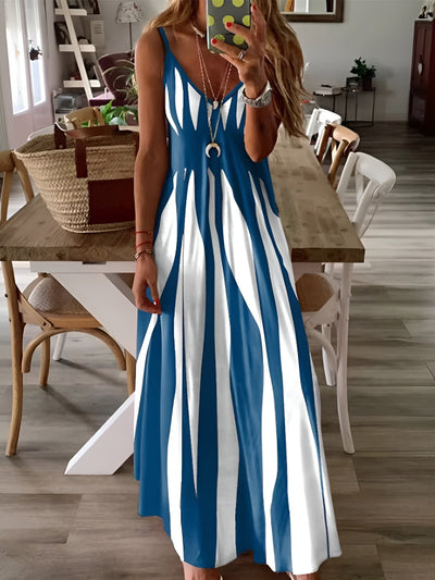 GAIA - Midi kjole med let pasform