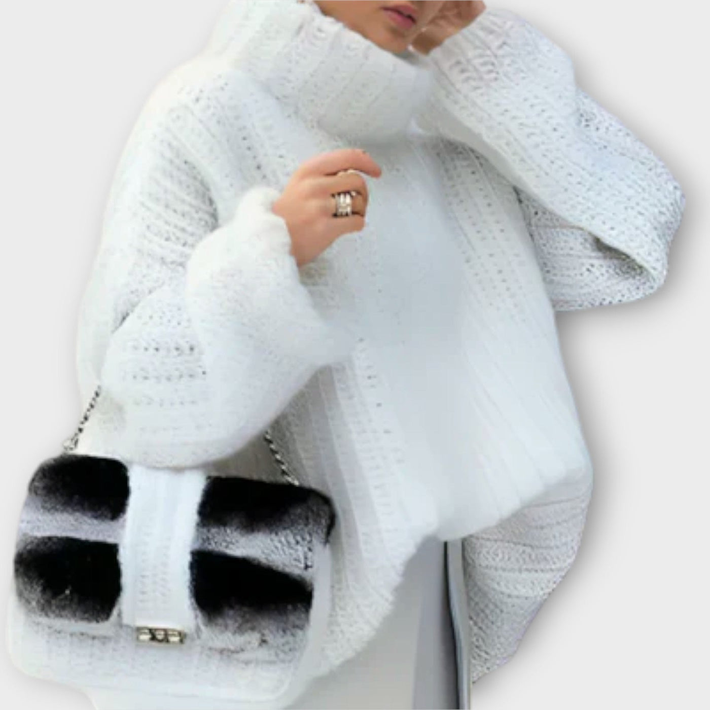 FLOW - Blød hættetrøje med lange ærmer