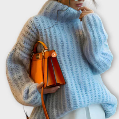 FLOW - Blød hættetrøje med lange ærmer