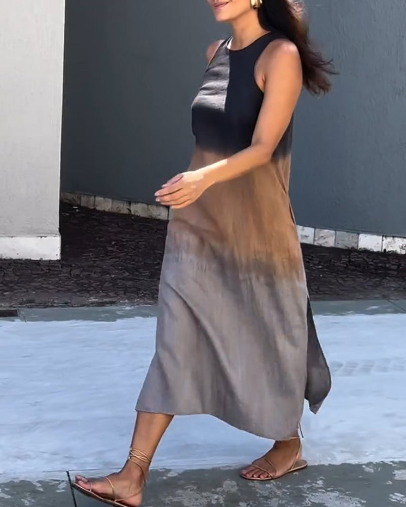 VERRA  – Casual Farveforløb Kjole